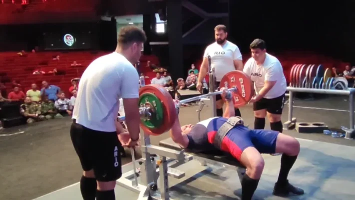 نتایج مسابقات پرس سینه قهرمانی آسیا2010