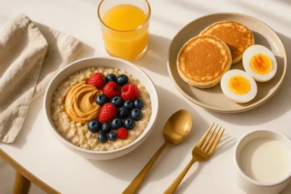 کره بادام زمینی برای صبحانه