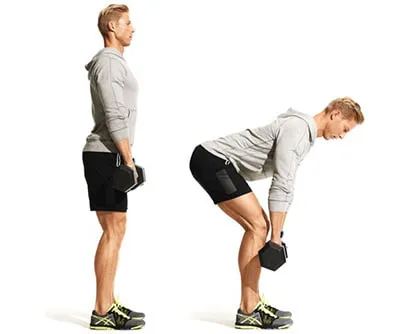 Dumbbell Romanian deadlift