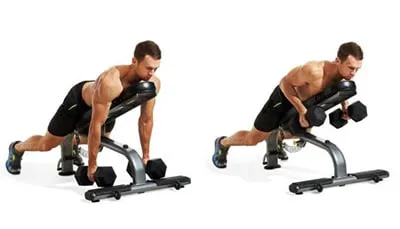 Incline Dumbbell Row