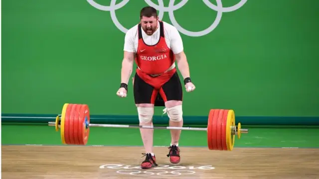 لاشا تالاخادزه وزنه بردار