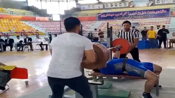 مسابقات پرس سینه قهرمانی کشور _ آذربایجان شرقی