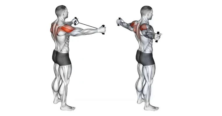 band shoulder press