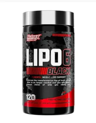 چربی سوز لیپو 6 بلک ناترکس 120عددی