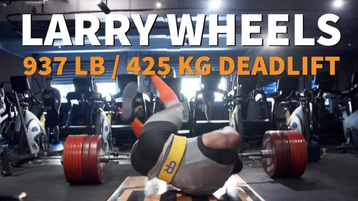 ددلیفت 425 کیلوگرمی لری ویلز